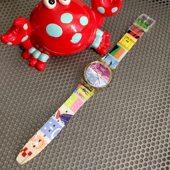 🖤2002 SWATCH Vtg watch - Picture 1 of 15